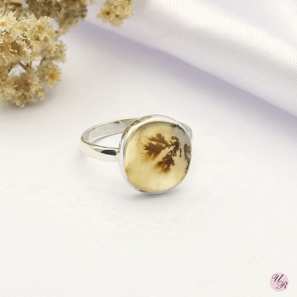 Scenic Agate Ring