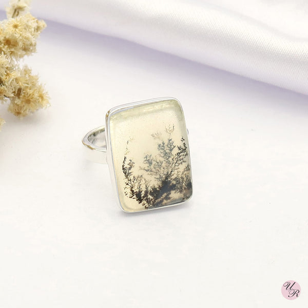 Scenic Agate Ring