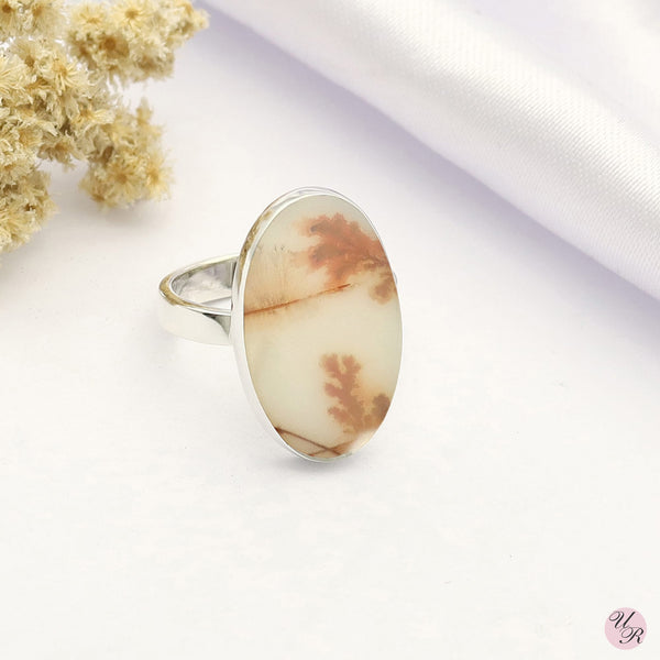 Scenic Agate Ring