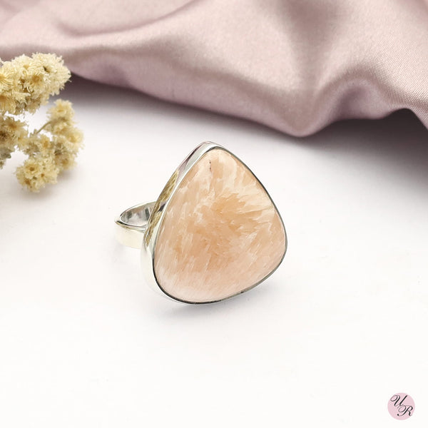 Pink Scholarsite Ring (Adj.)