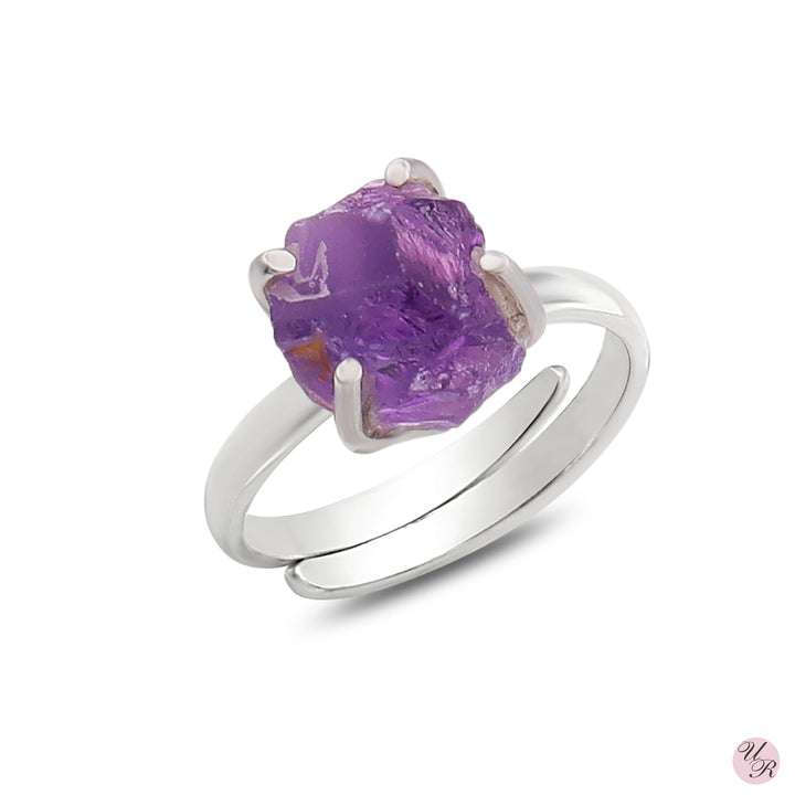 Amethyst Rough Ring