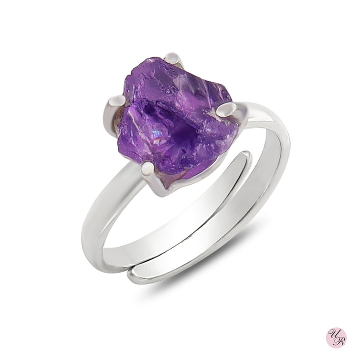 Amethyst Rough Ring