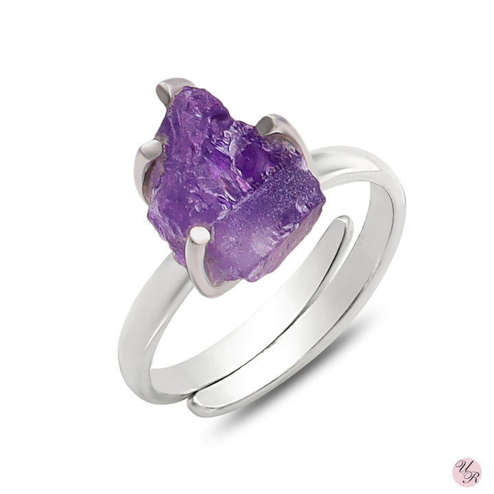 Amethyst Rough Ring