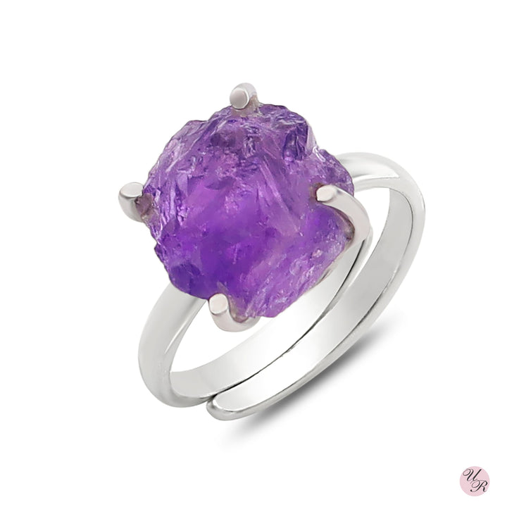 Amethyst Rough Ring