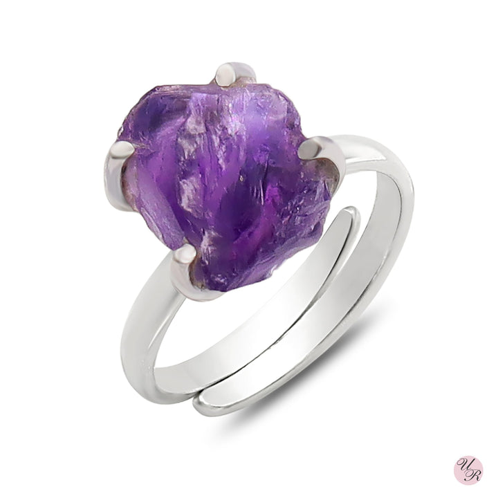 Amethyst Rough Ring