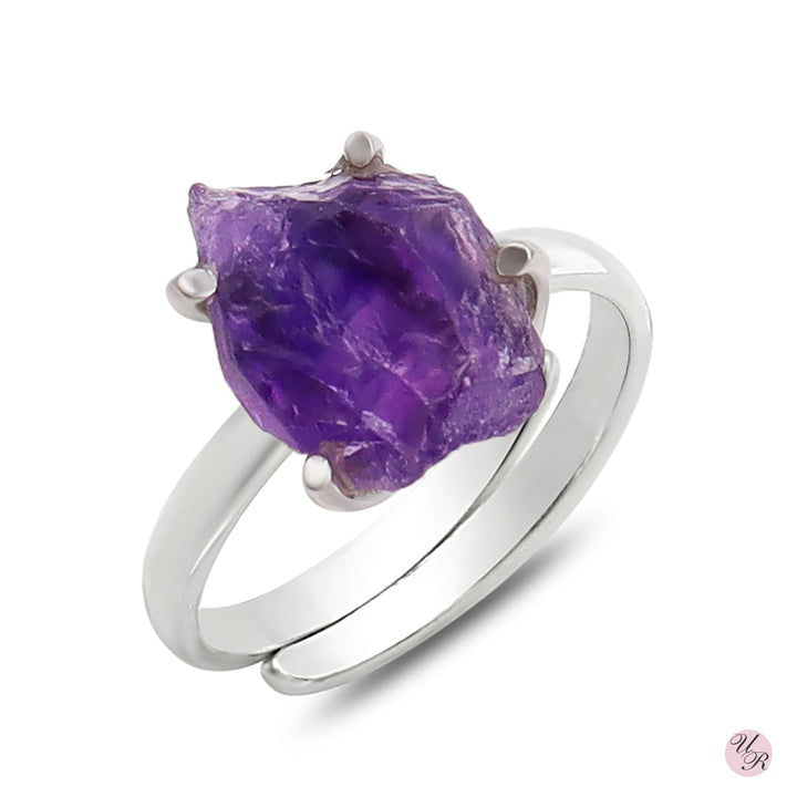 Amethyst Rough Ring