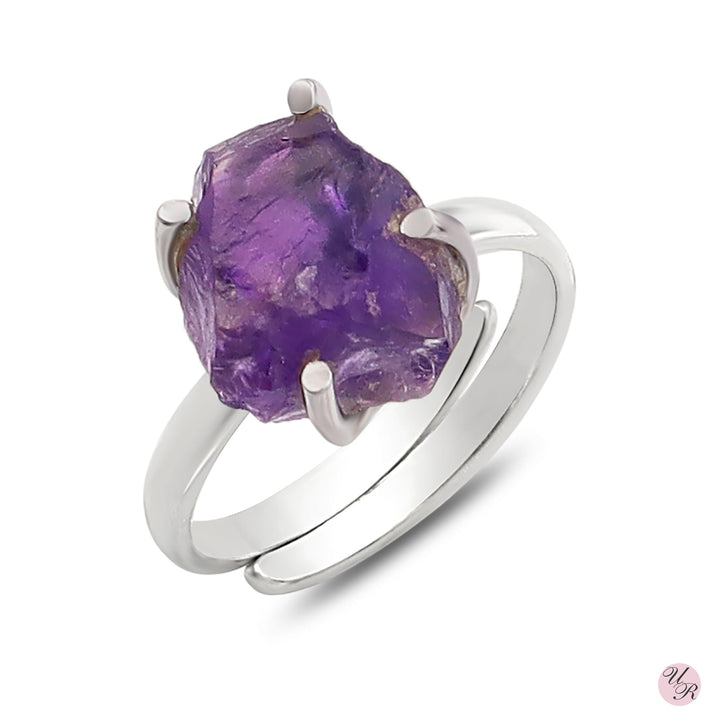 Amethyst Rough Ring