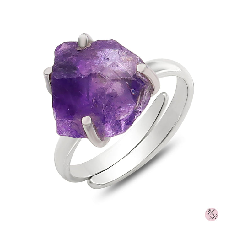 Amethyst Rough Ring