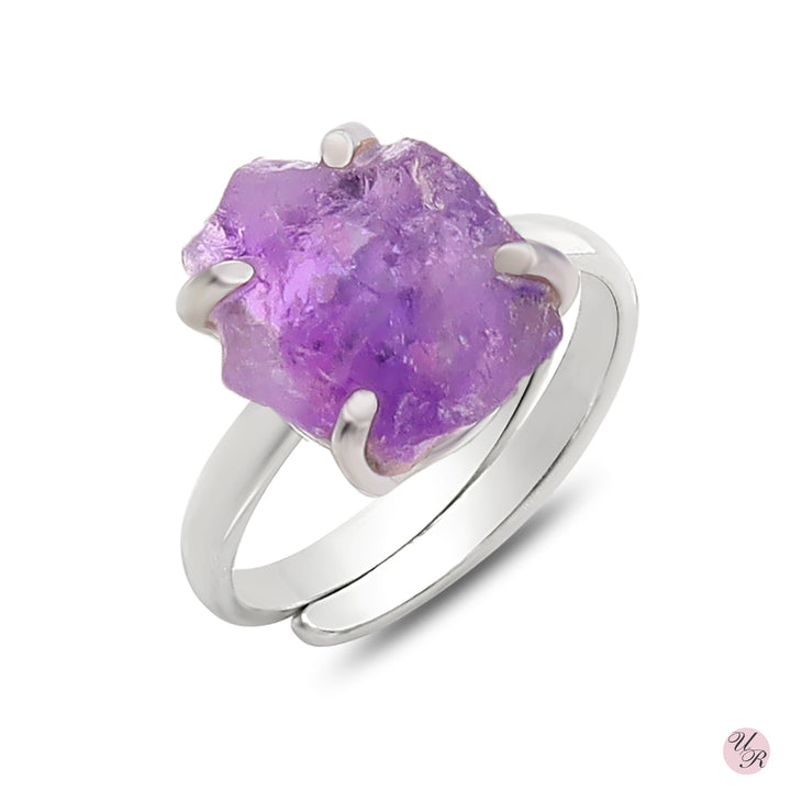 Amethyst Rough Ring