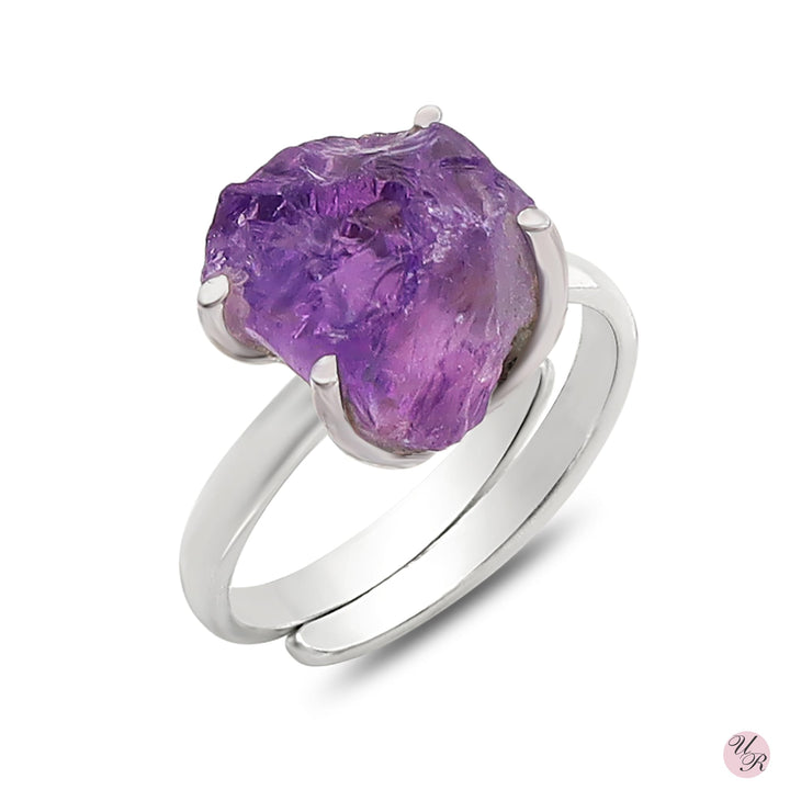 Amethyst Rough Ring