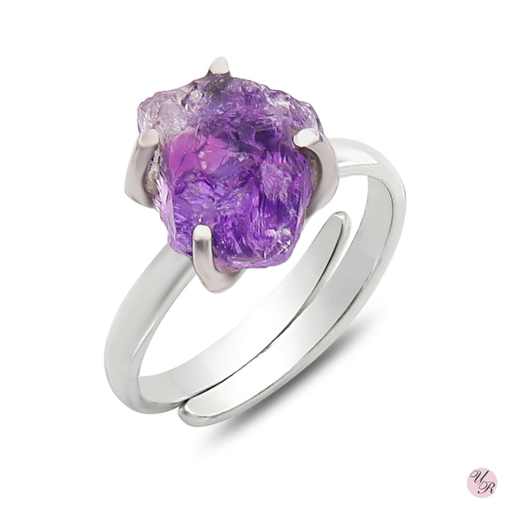 Amethyst Rough Ring