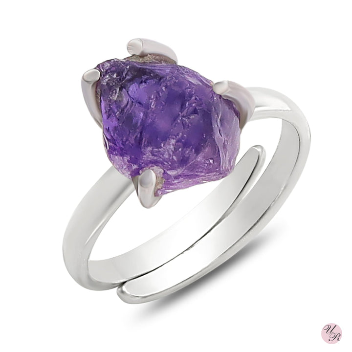 Amethyst Rough Ring