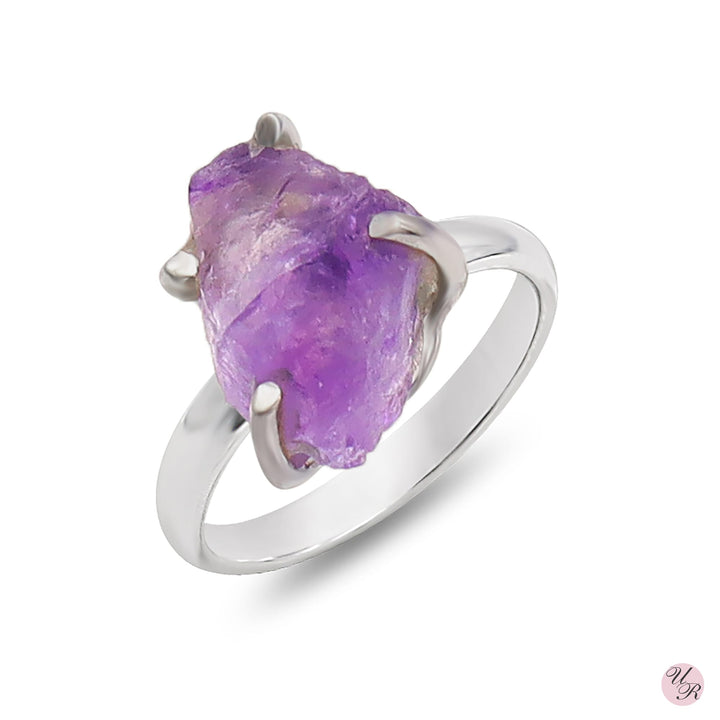 Amethyst Rough Ring