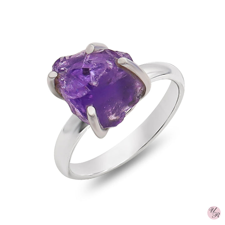 Amethyst Rough Ring