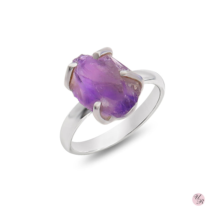 Amethyst Rough Ring