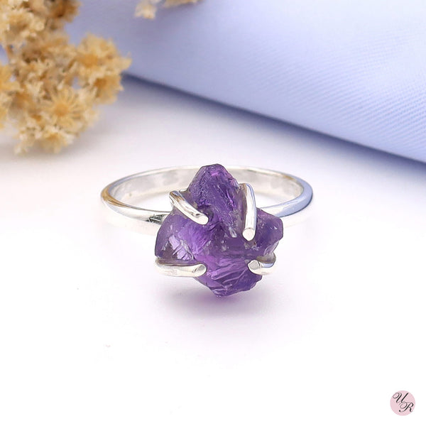 Amethyst Rough Ring