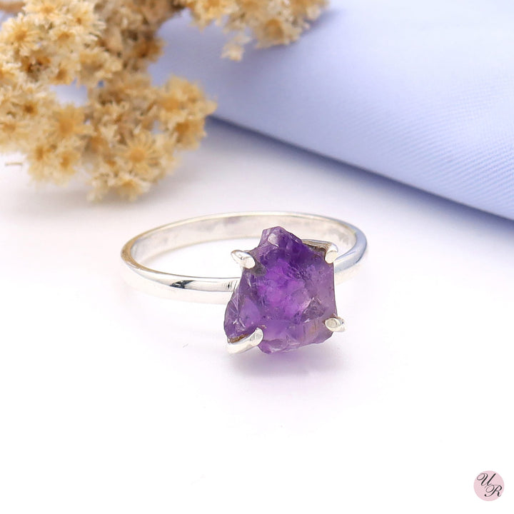 Amethyst Rough Ring