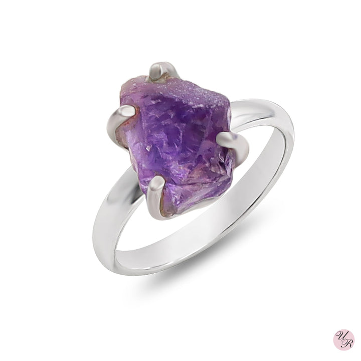 Amethyst Rough Ring