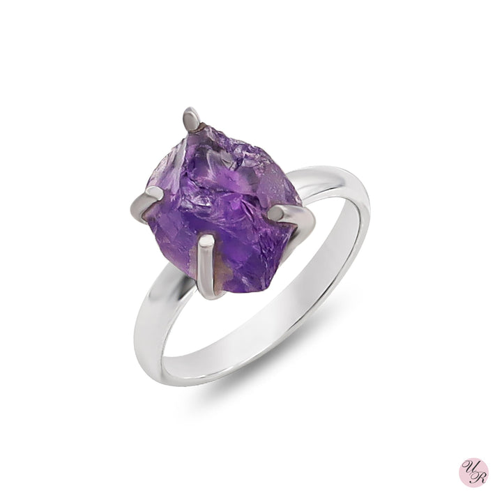 Amethyst Rough Ring