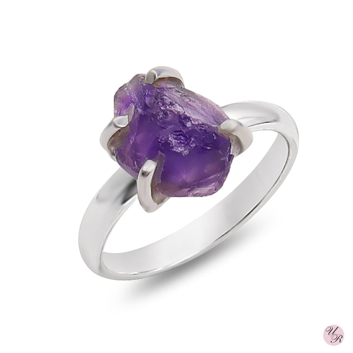 Amethyst Rough Ring