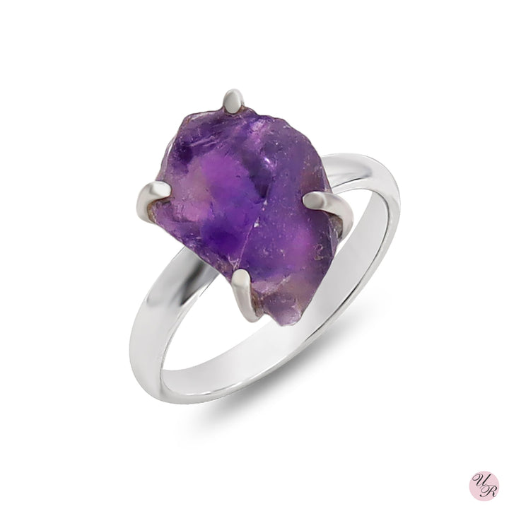 Amethyst Rough Ring