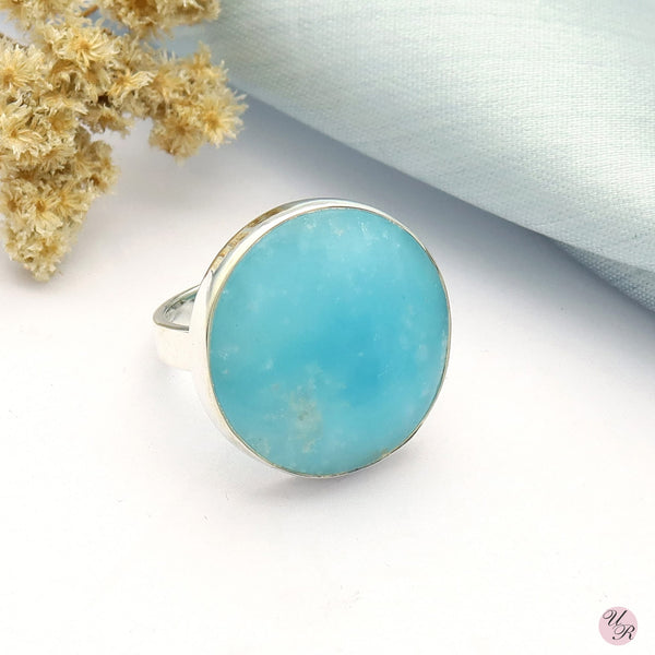 Hemimorphite Ring (Adj.)