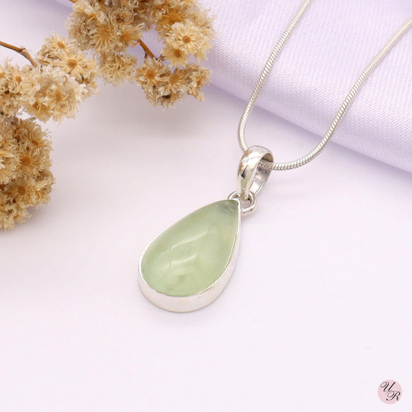 Prehnite Pendant Without Chain