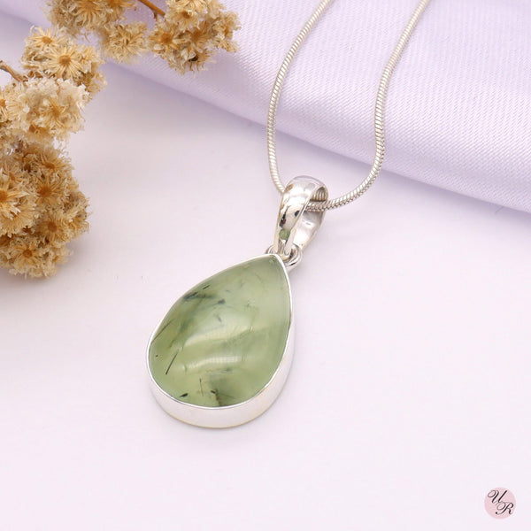 Prehnite Pendant Without Chain