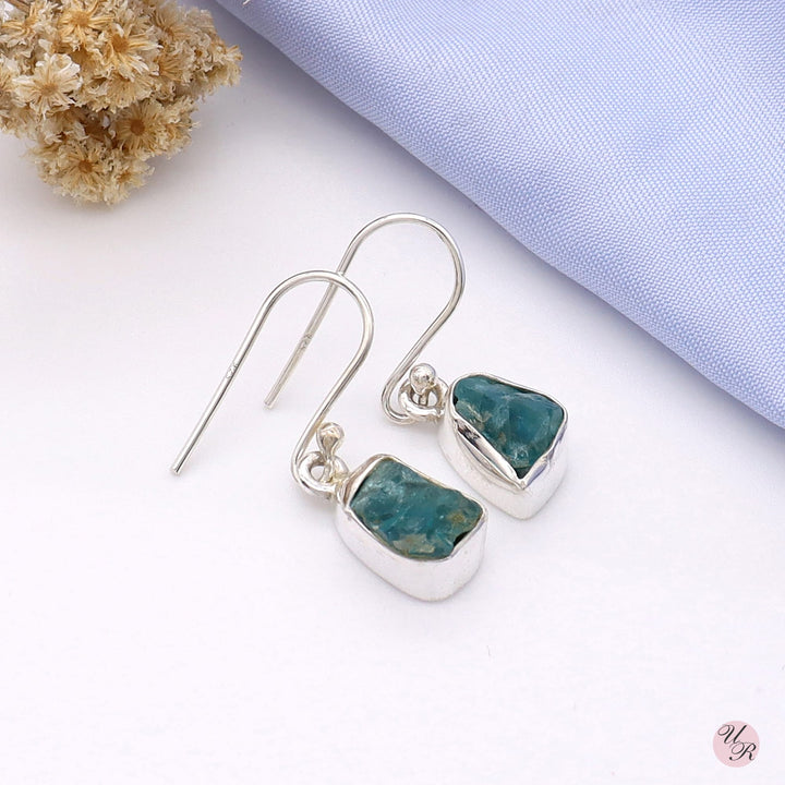 Apatite Rough Earring