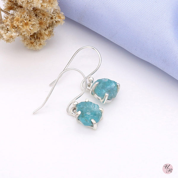 Apatite Rough Earring