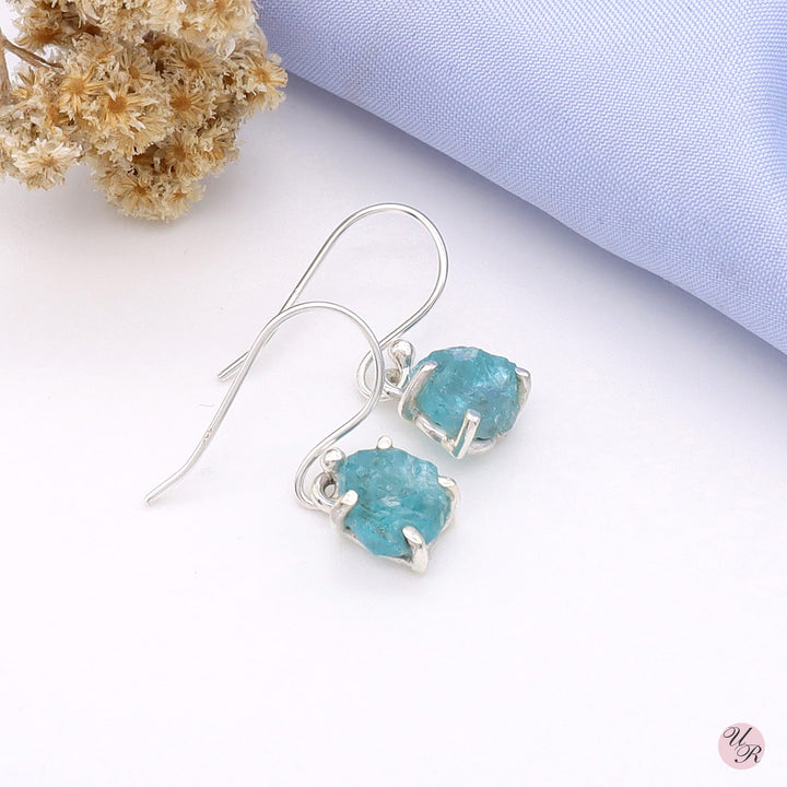 Apatite Rough Earring