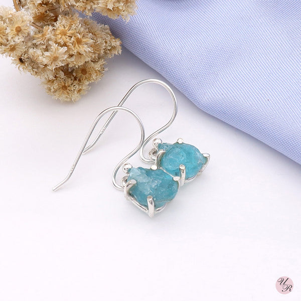 Apatite Rough Earring