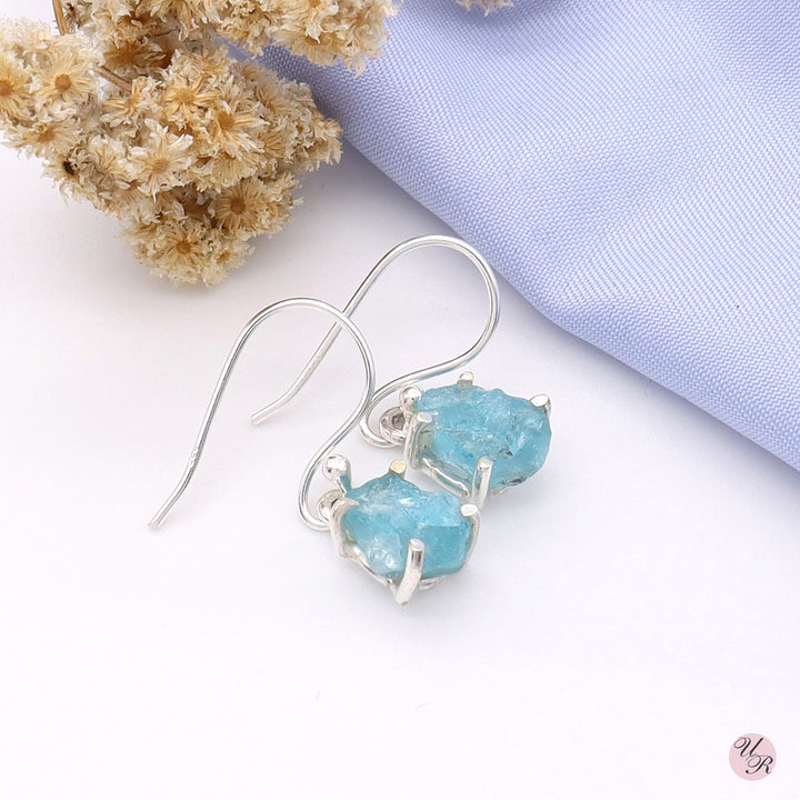 Apatite Rough Earring