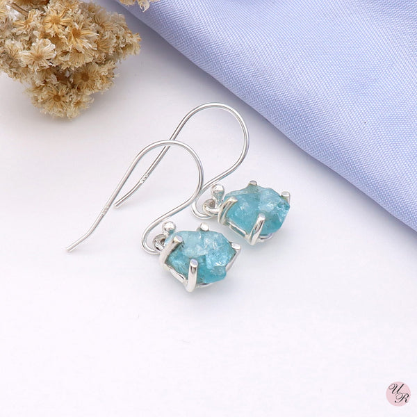 Apatite Rough Earring