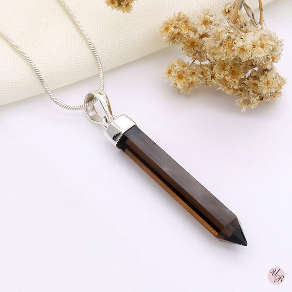 Smoky Point Pendant Without Chain