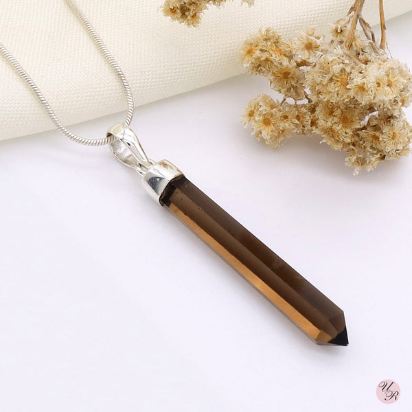 Smoky Point Pendant Without Chain