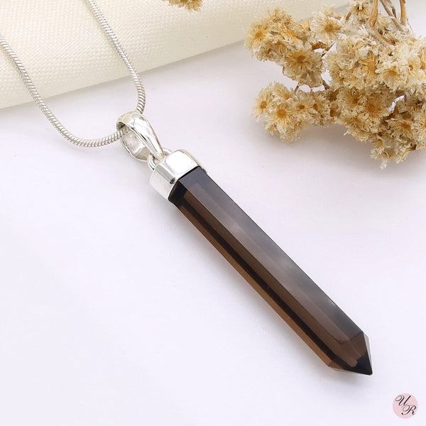 Smoky Point Pendant Without Chain