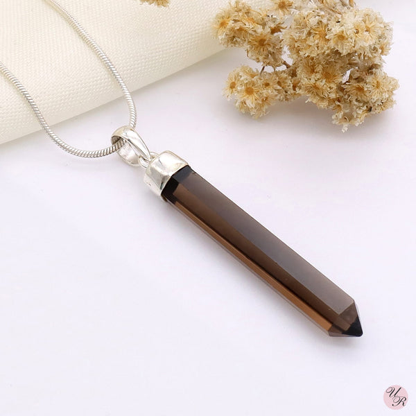 Smoky Point Pendant Without Chain