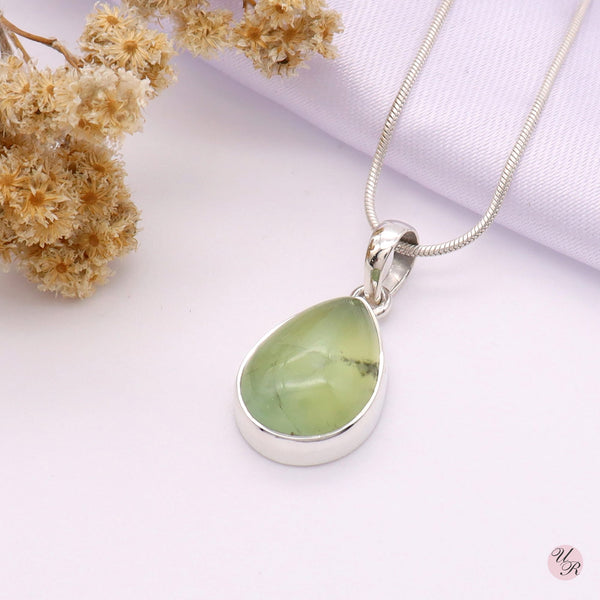 Prehnite Pendant Without Chain