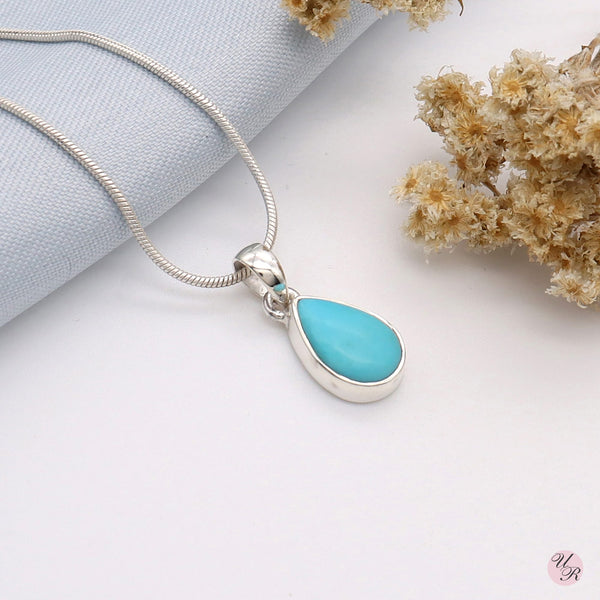 Turquoise Pendant Without Chain