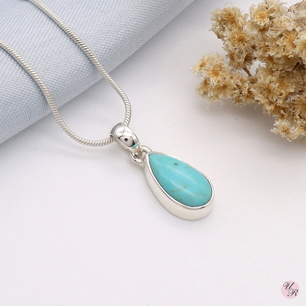 Turquoise Pendant Without Chain