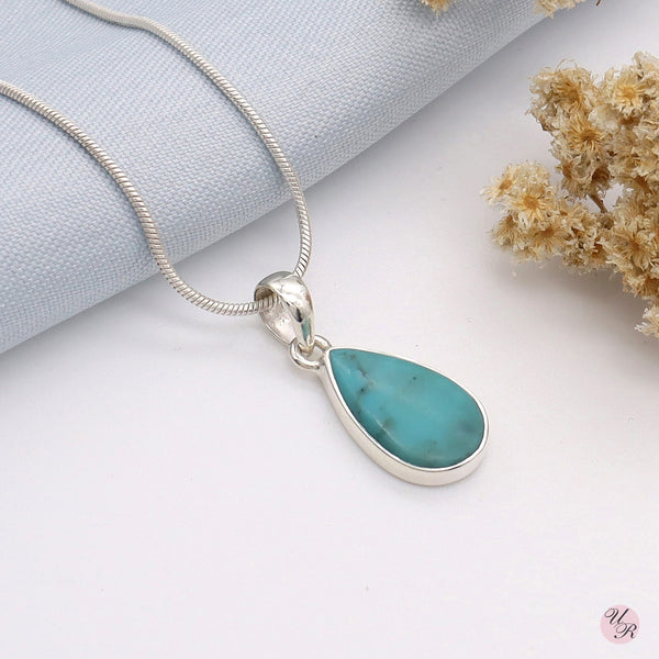 Turquoise Pendant Without Chain