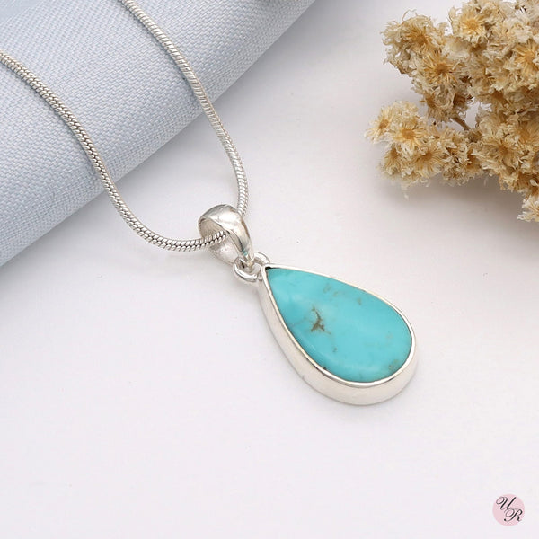 Turquoise Pendant Without Chain