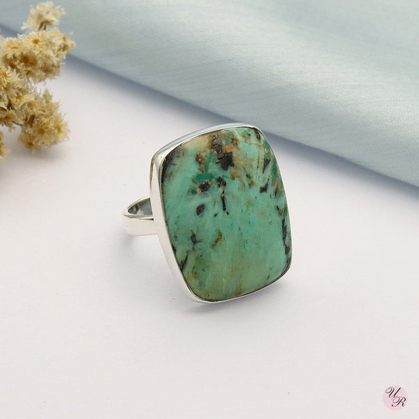 Chrysocolla Ring (Adj.)