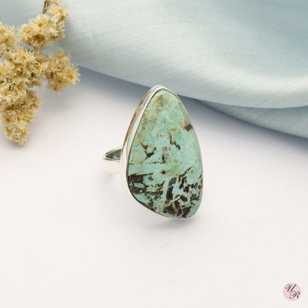 Chrysocolla Ring (Adj.)