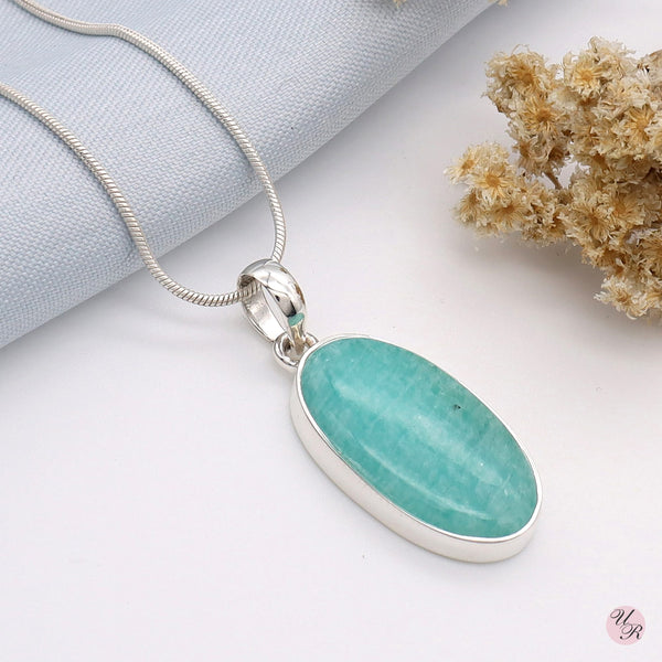 Amazonite Pendant Without Chain