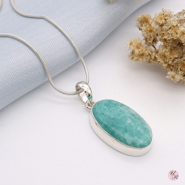 Amazonite Pendant Without Chain