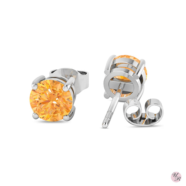 Citrine Stud