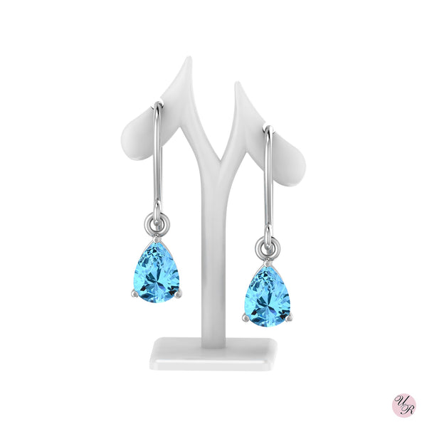 Blue Topaz Earring