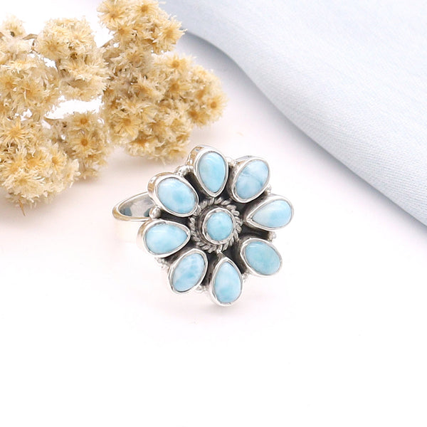 Larimar Ring (Adj.)